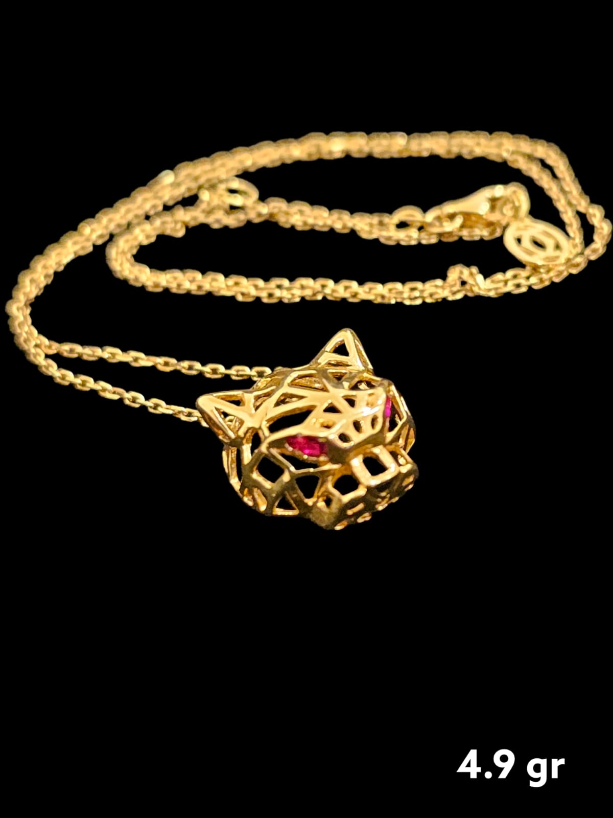 Red Eyes Tiger Pendant
