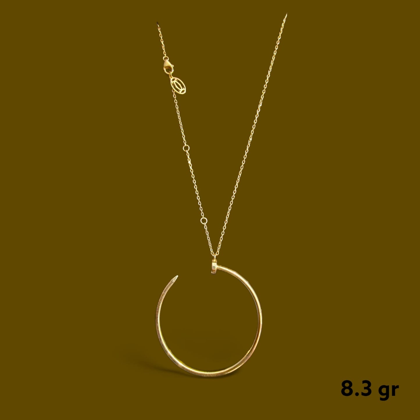 Long Nail Pendant